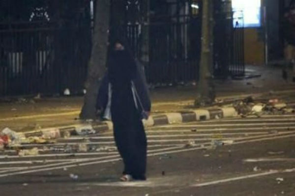 Bikin Geger Polisi, Perempuan Bercadar di Tengah Rusuh 22 Mei Bukan Bomber