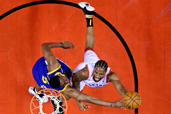 Raptors Kalahkan Warriors di Gim Pertama Final NBA