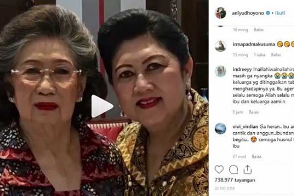 Sosok Ibu Ageng, Ibunda Ani Yudhoyono, yang Baru Saja Rayakan Ulang Tahun ke-89