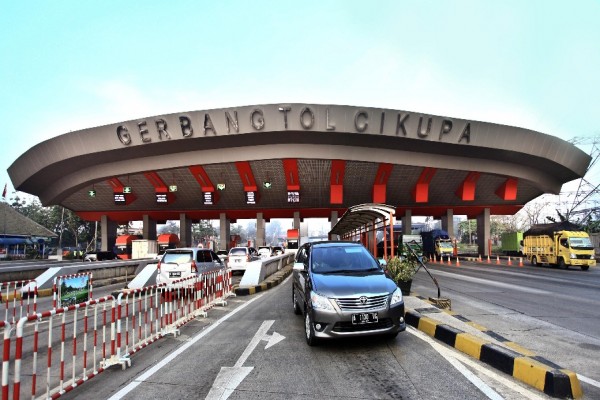 Jumlah Kendaraan Melintasi Tol Tangerang-Merak Menurun