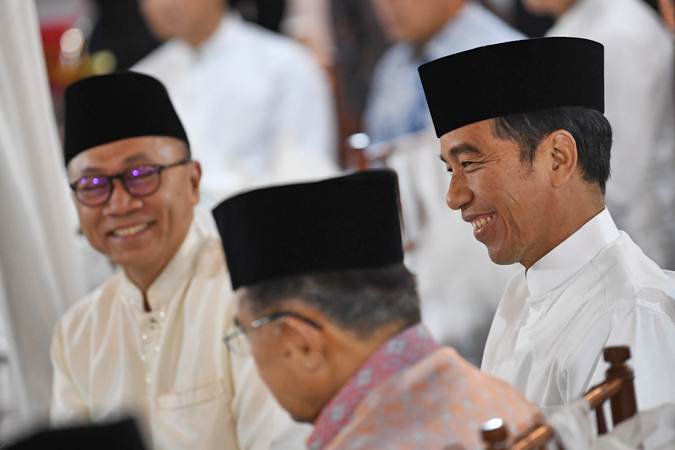 Dua Hari Jelang Lebaran, Presiden Jokowi Ucapkan Selamat Idulfitri