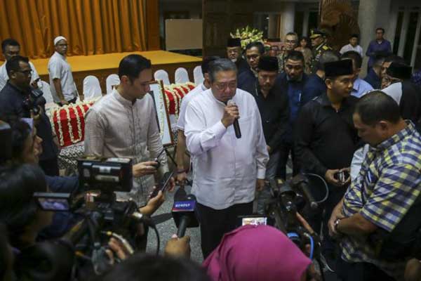 Momen Haru SBY Hampiri Megawati, Ganjar : Bangsa Ini Bisa Bersatu