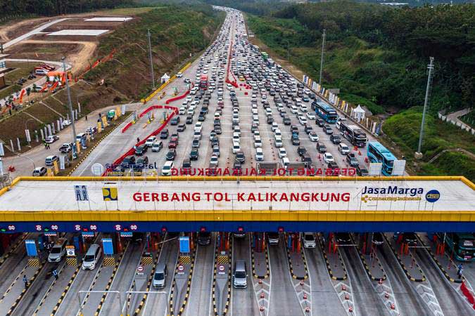 Mudik Lebaran, Volume Kendaraan Melonjak Lebih dari 170%