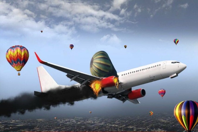 14 Penerbangan di Wilayah DIY-Jateng Terganggu Balon Udara