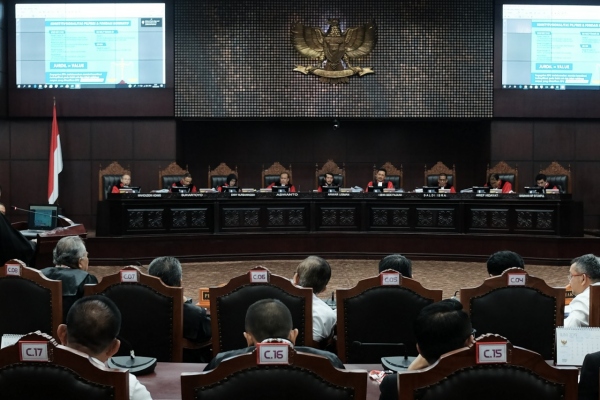 CEK FAKTA : MK Klarifikasi Kabar Ancaman pada Hakim Konstitusi Seusai Sidang Perdana Sengketa Pilpres 2019