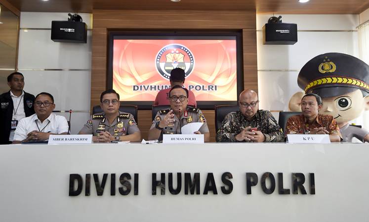 Pembuat Hoaks Server KPU Disetting Menangkan Jokowi-Amin Ditangkap Polisi