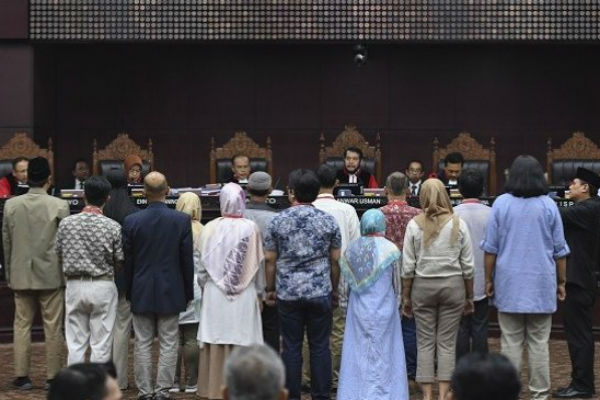 Sidang MK: Saksi Kubu Prabowo-Sandi Sebut Ada 17,5 Juta DPT Tidak Wajar