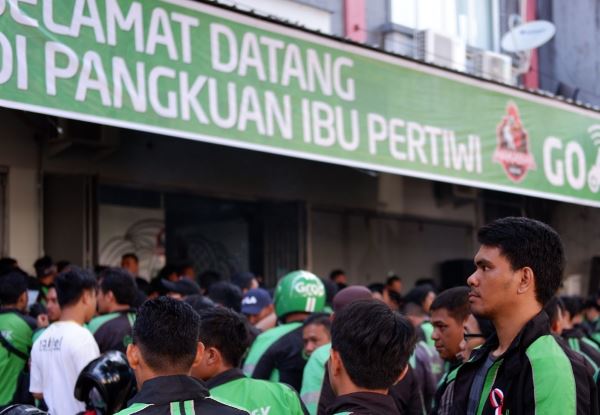 Giliran Makassar, Driver Ojol Pindah ke Gojek