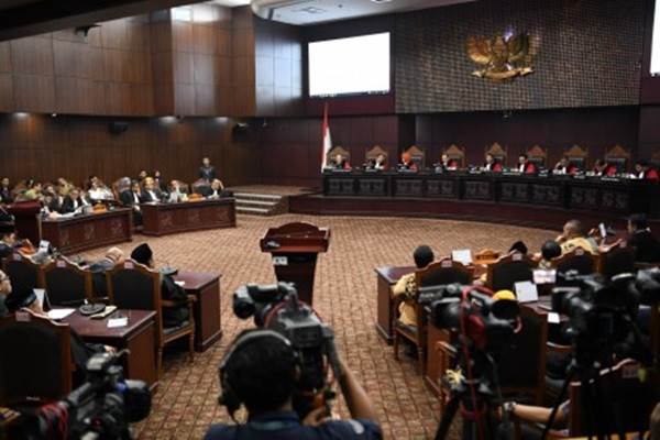 MK Tepis Dalil Kubu Prabowo Terkait Kejanggalan Dana Kampanye Jokowi, Ini Sebabnya..