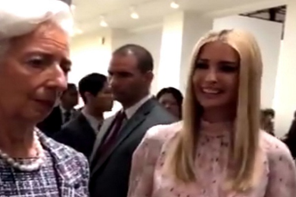 Ivanka Trump Dicueki Bos IMF, Videonya Viral dan Hujan Cibiran Warganet - Harian Jogja
