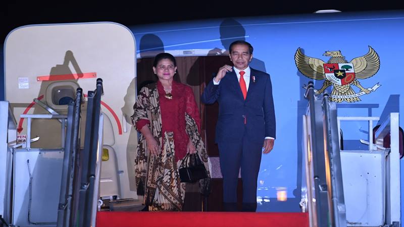 Presiden Jokowi dan Ibu Negara Tinjau Proyek Infrastruktur Sulut
