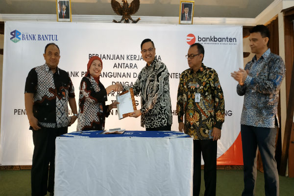 Bank Bantul Gandeng Bank Banten Dalam Program Pembayaran Dana Pensiun