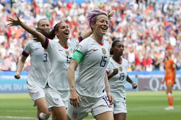 Trump Berikan Ucapan Selamat kepada Tim Sepak Bola Putri AS