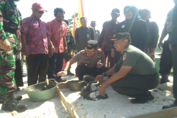 Selama 30 Hari TNI Gelar Program TMMD di Desa Banaran