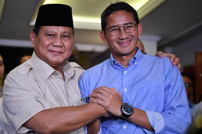MA Menolak Kasasi Prabowo-Sandi tentang Pelanggaran Administrasi Pemilu