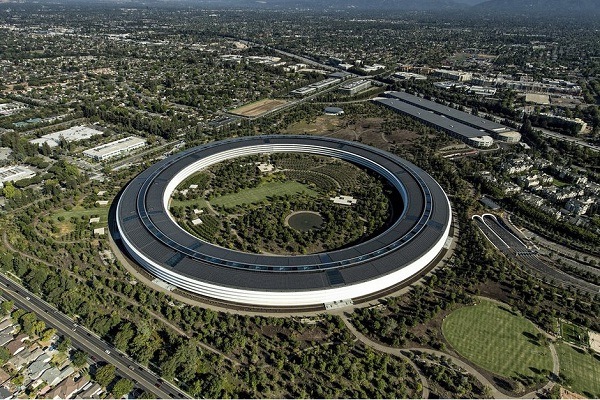 Kantor Pusat Perusahaan Teknologi Apple Jadi Bangunan Termahal Keenam Dunia