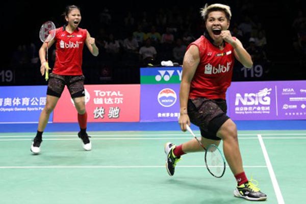 Indonesia Open 2019: Greysia/Apriyani Kalahkan Ganda Jepang