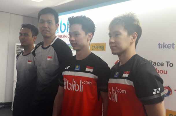 Indonesia Open 2019: Gagal Juara, Hendra/Ahsan Akui Kecepatan Kevin/Marcus