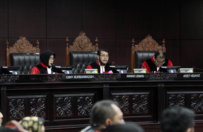MK Tolak Kasus Gerindra yang Minta Kadernya Didiskualifikasi 