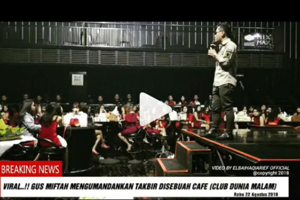 Setelah Sarkem Jogja, Ustaz Gus Miftah Kini Pilih Berdakwah di Klub Malam Jakarta