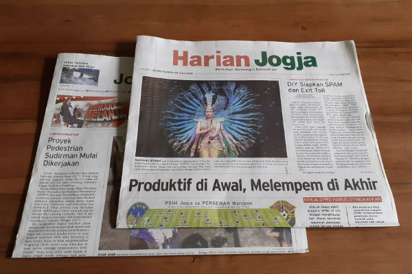 HARIAN JOGJA HARI INI : Produktif di Awal, Melempem di Akhir