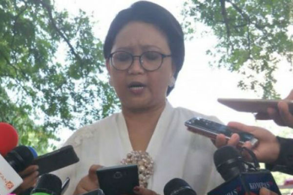 Berada di Forum Pertemuan Dekat Lokasi Ledakan Bom, Menteri Retno Marsudi Selamat