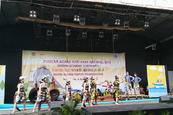 Ribuan Anak Peringati Hari Anak Nasional di Jogja Bay