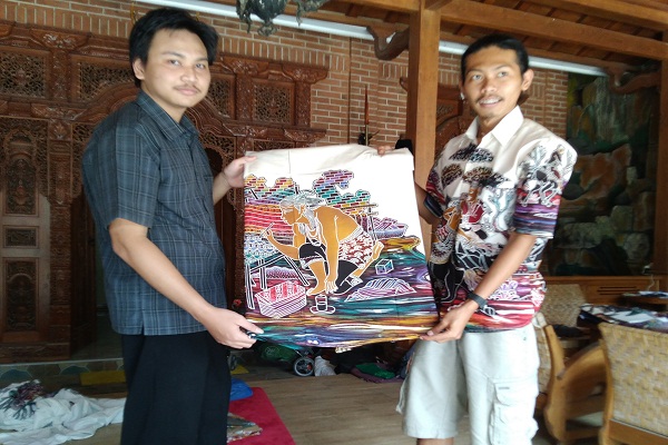 Perajin Batik Apresiasi Pencipta Motif Batik Geblek Renteng