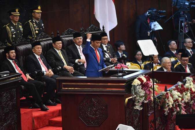 Presiden Jokowi: Lembaga Negara Jangan Berpuas Diri