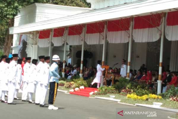  Dipimpin Sultan, Upacara HUT Kemerdekaan RI di Gedung Agung Menarik Perhatian Wisatawan