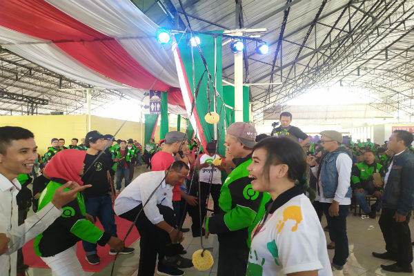 Ribuan Mitra Gojek Meriahkan Festival Merah Putih di Jogja