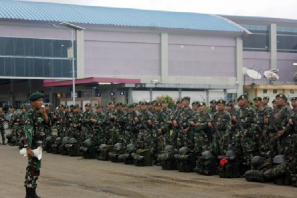 Ratusan Aparat Gabungan Jaga Objek Vital di Manokwari