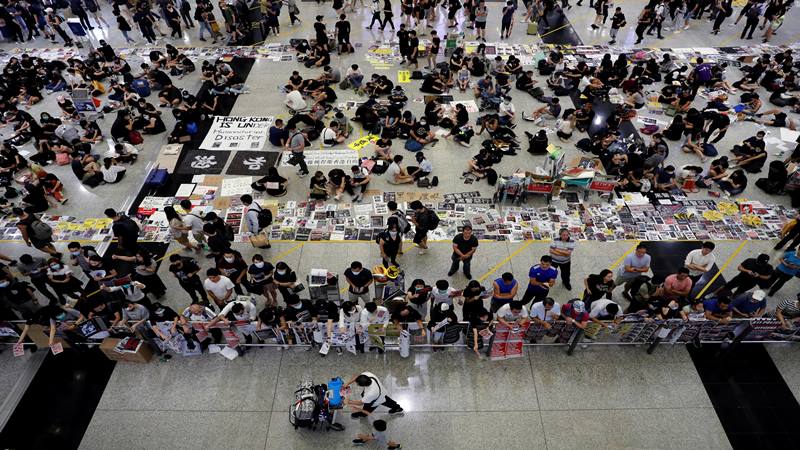 36 Demonstran Hong Kong Ditangkap, Termuda Berusia 12 Tahun