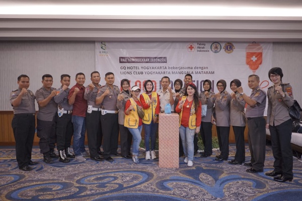 GQ & Lions Club Kumpulkan 127 Kantong Darah