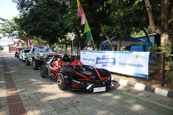  Peserta Jambore Kendaraan Listrik Nasional 2019 Singgah di Jogja