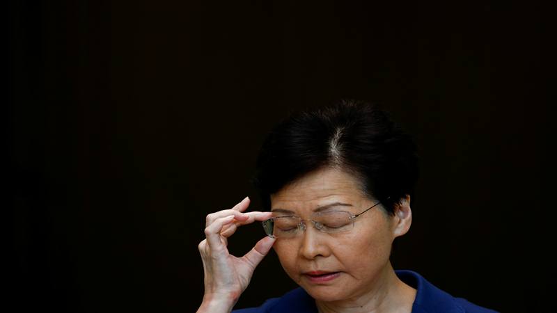 Rekaman Pemimpin Hong Kong Ingin Mengundurkan Diri Tersiar
