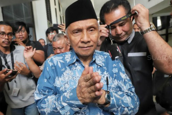 Amien Rais ke Jokowi soal Pemindahan Ibu Kota: Tidak Usah Basi-basi Batalkan!