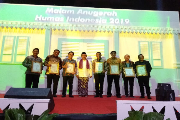 Selamat! Pemkab Gunungkidul Terima Penghargaan Humas Indonesia 2019