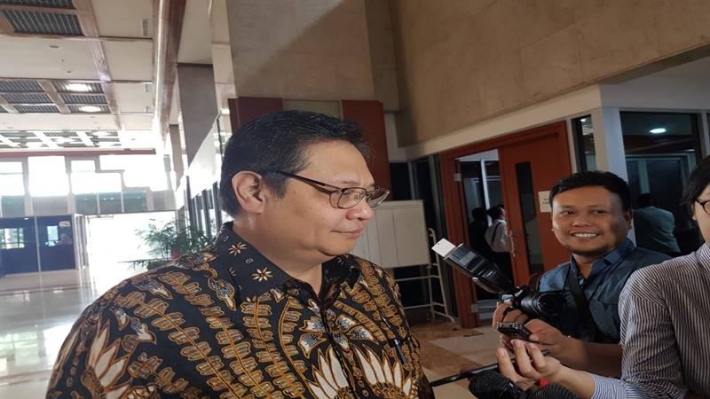 Airlangga Bantah Golkar Bertemu PDIP untuk Muluskan Revisi UU KPK
