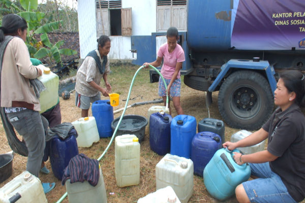 19 Juta Liter Air Dikucurkan ke 456 Dusun DIY untuk Atasi Kekeringan