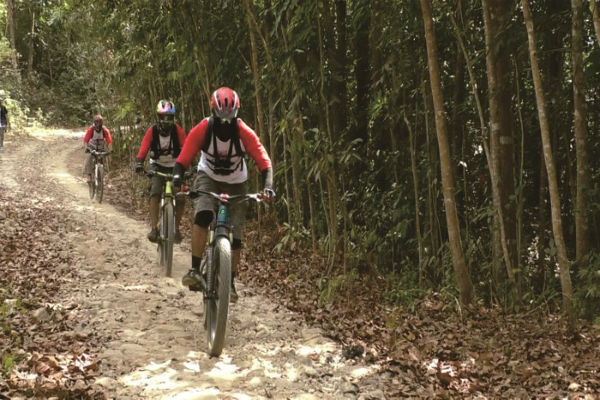 Ratusan Peserta Jelajahi Medan Menantang di Ajang Nglanggeran Mountain Bike 2019