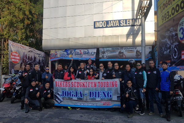 Suzuki Bandit 150 Fun Touring Jogja-Dieng 