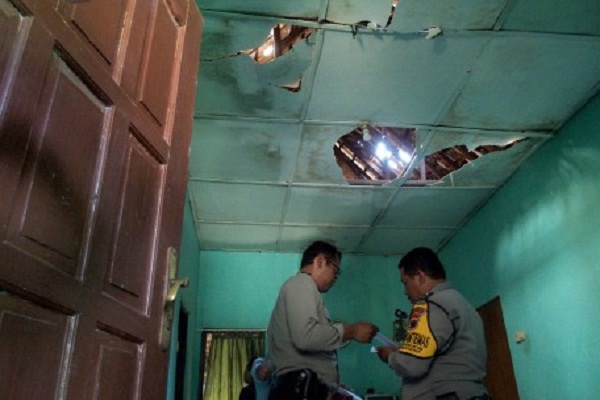 Puluhan Rumah Warga Rusak Akibat Ledakan di Markas Brimob