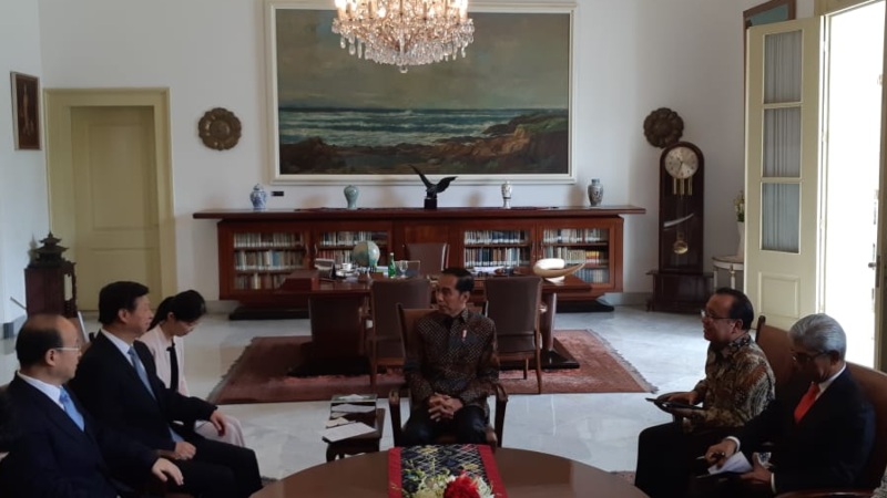 Ini yang Disampaikan Jokowi saat Bertemu Penasehat Presiden China