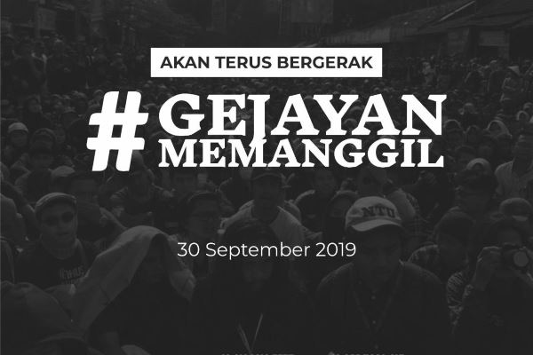 #GejayanMemanggil Lagi pada 30 September, Tegaskan Tuntutan yang Belum Dipenuhi