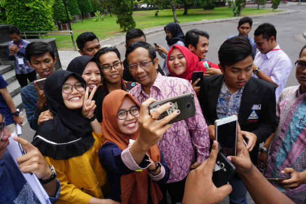 Mahfud MD Tuduh Demo Mahasiswa Sudah Tak Rasional
