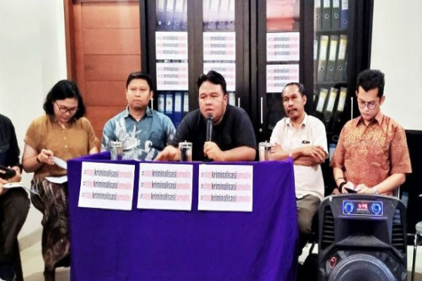 Aktivis Dhandy Dwi Laksono Diduga Dipidanakan Polisi Polda Metro Jaya Berpangkat Bribda