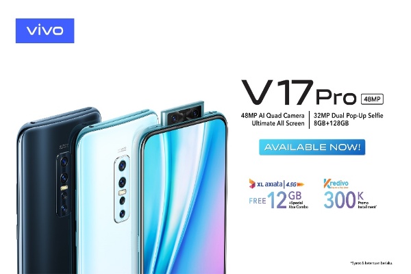 Dijual Rp5,6 Juta, Ini Spesifikasi Vivo V17 Pro