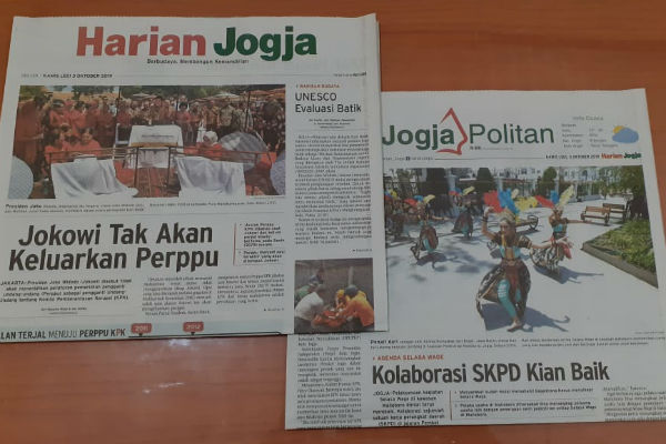 HARIAN JOGJA HARI INI: Jokowi Tak Akan Keluarkan Perppu
