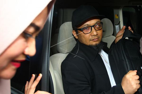 Pegawai KPK Tagih Kasus Penyiraman Air Keras Novel Segera Tuntas